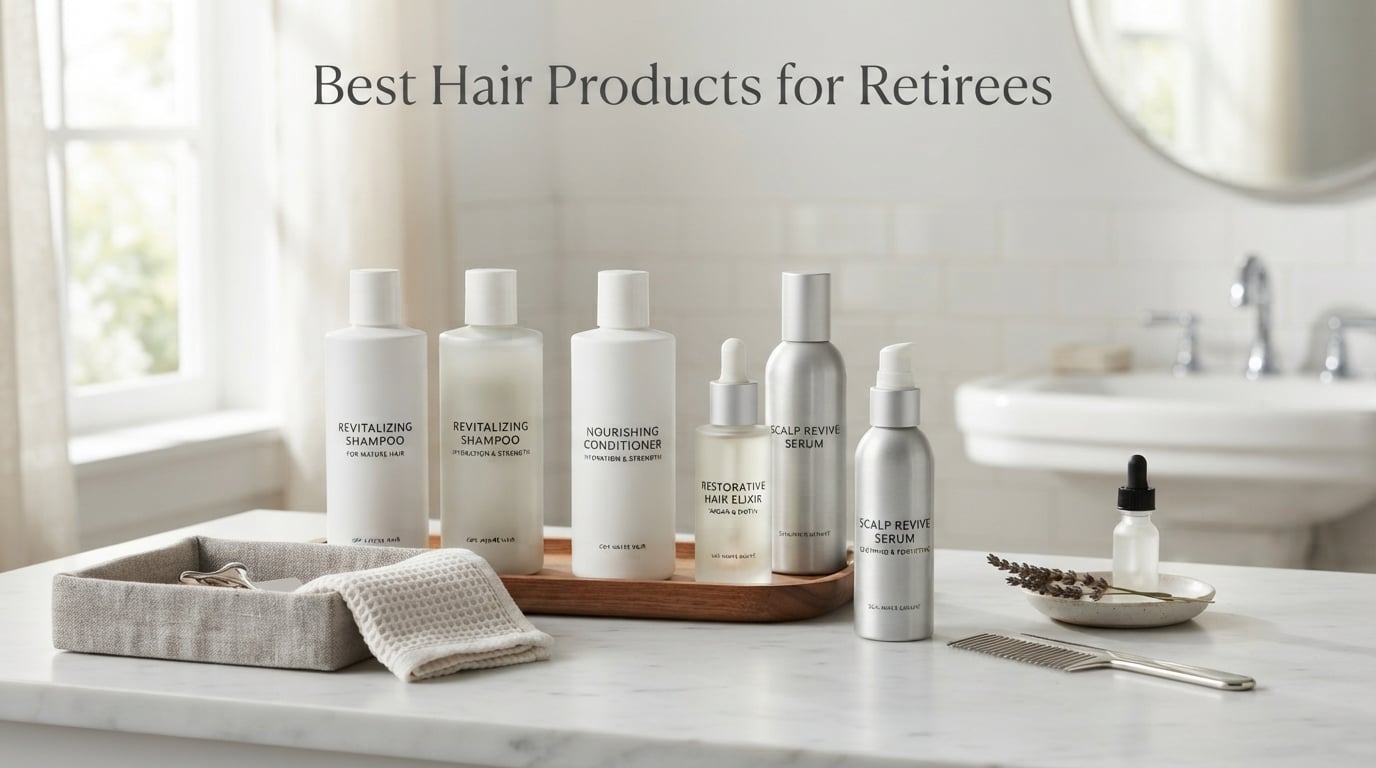 Best Hair Products for Retirees