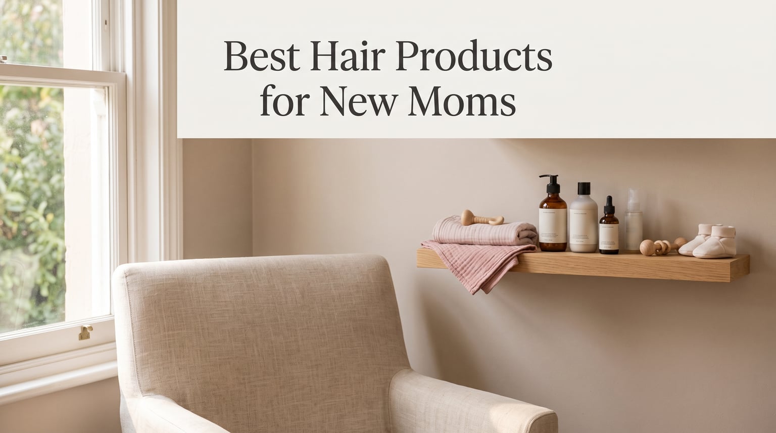 Best Hair Products for New Moms