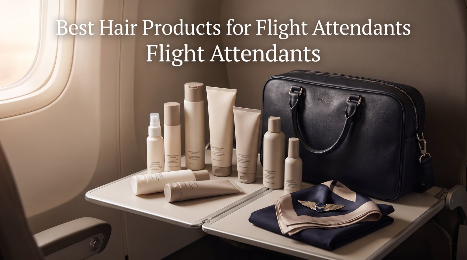 Best Hair Products for Flight Attendants