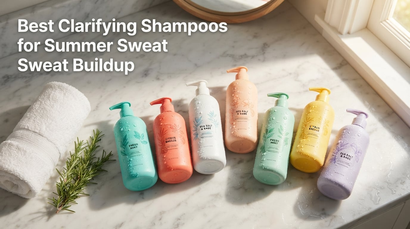 Best Clarifying Shampoos for Summer Sweat Buildup