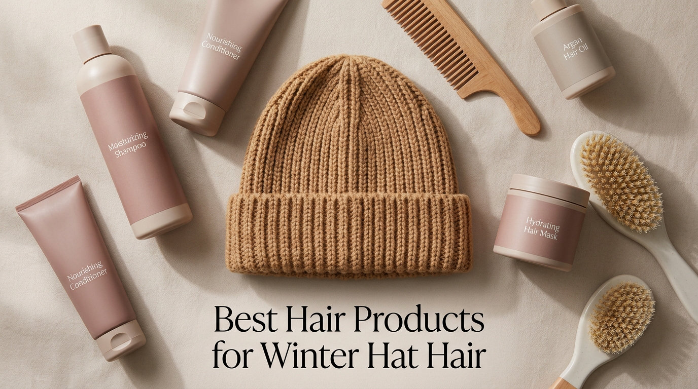 Best Hair Products for Winter Hat Hair
