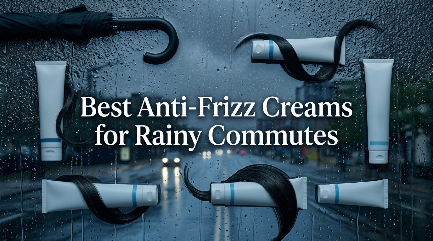 Best Anti-Frizz Creams for Rainy Commutes