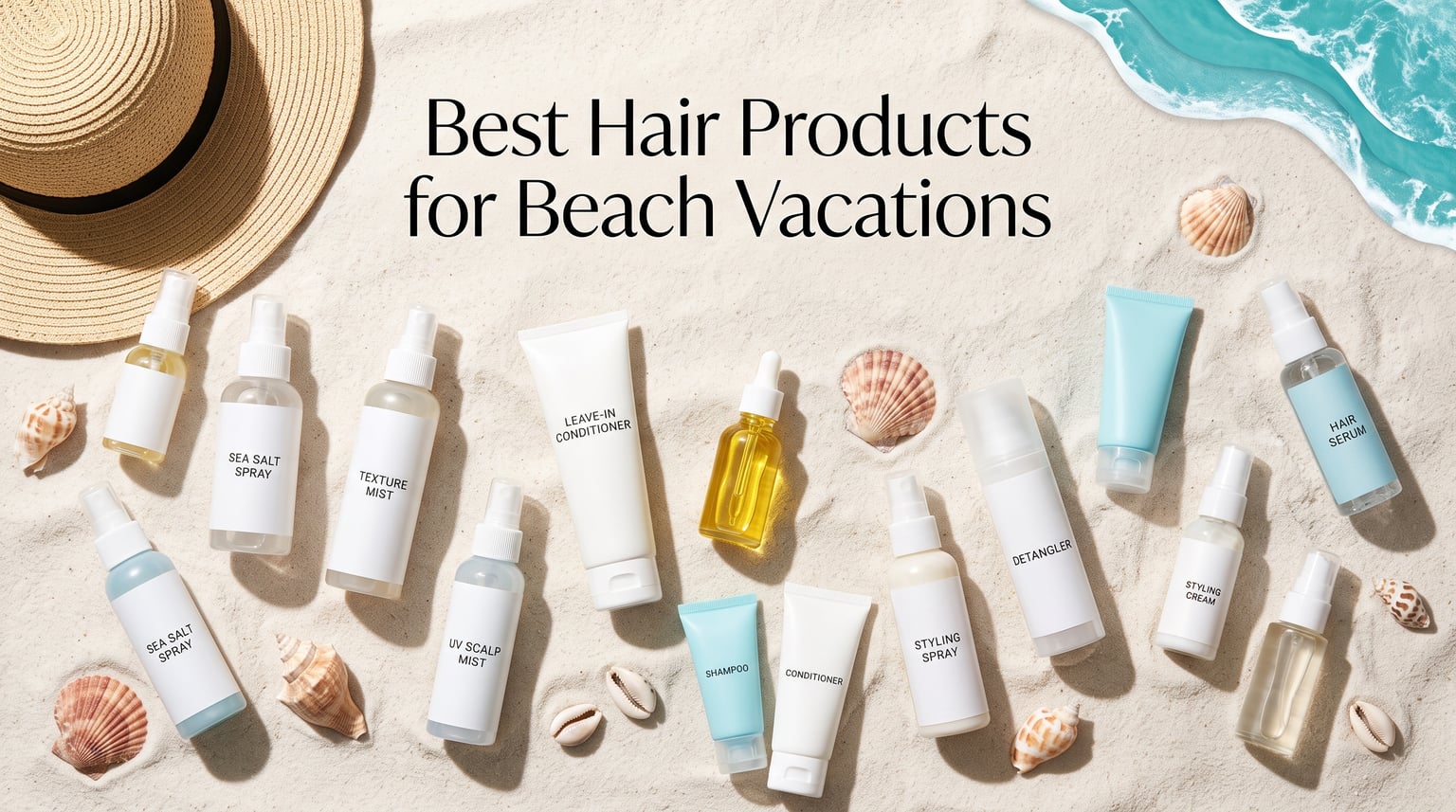 Best Hair Products for Beach Vacations