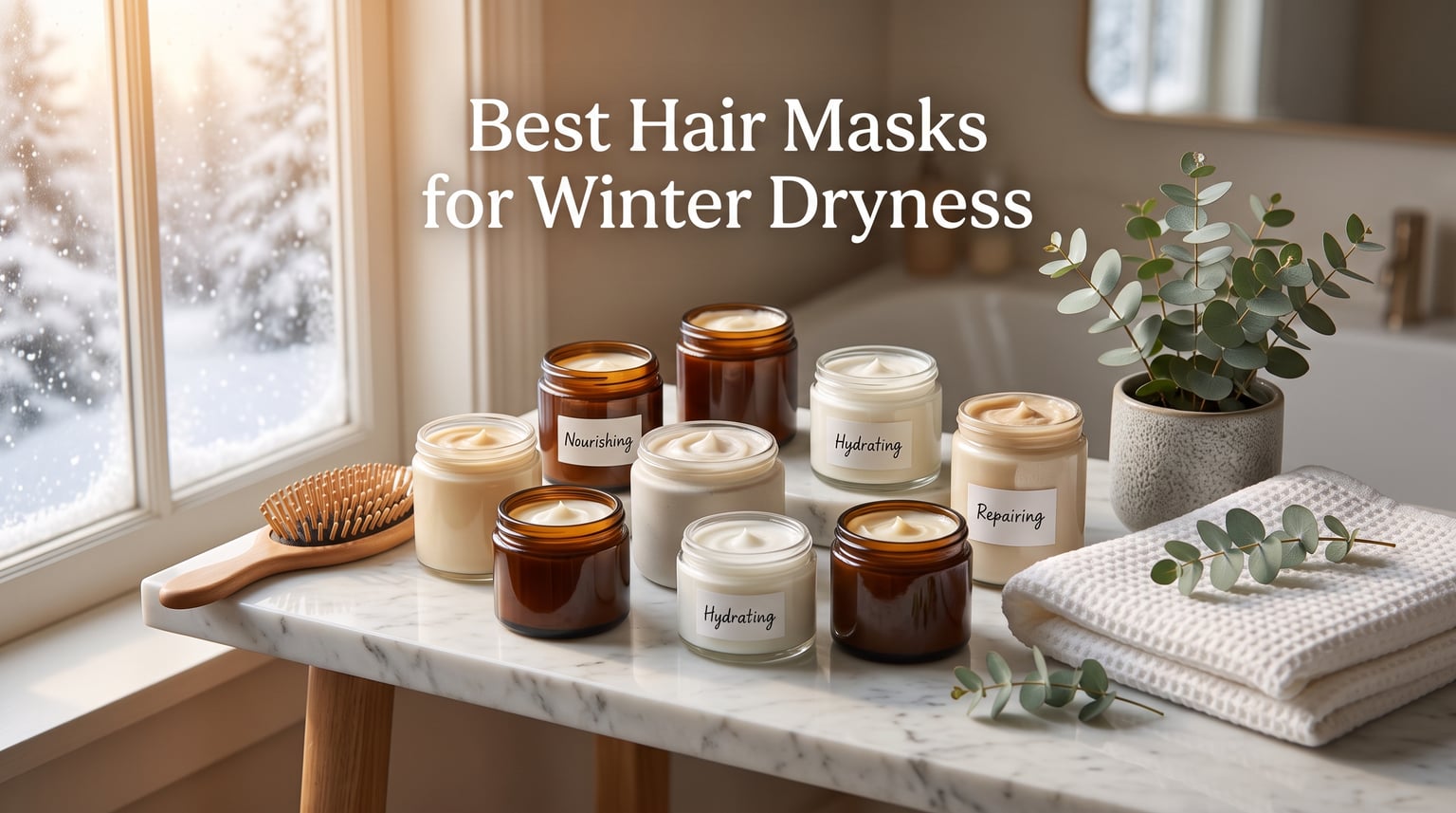 Best Hair Masks for Winter Dryness