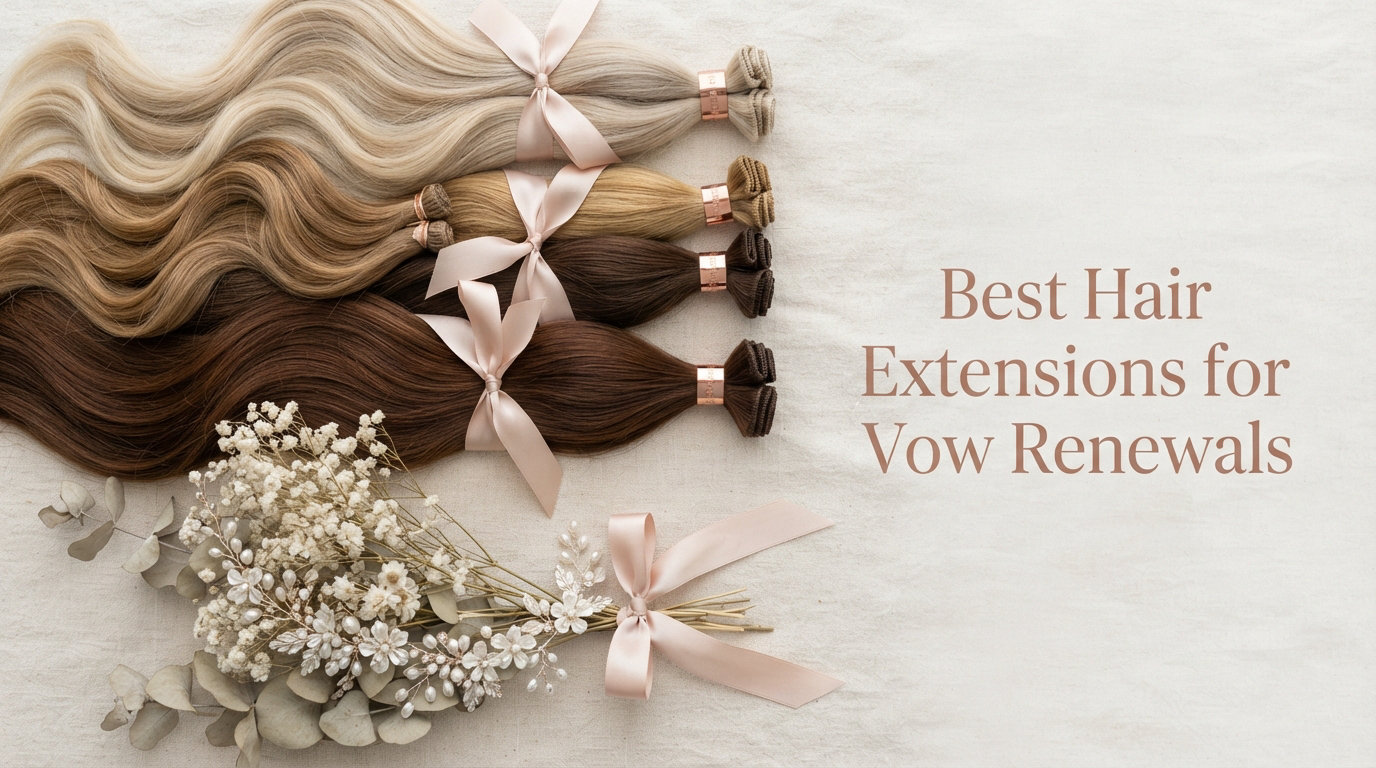 Best Hair Extensions for Vow Renewals