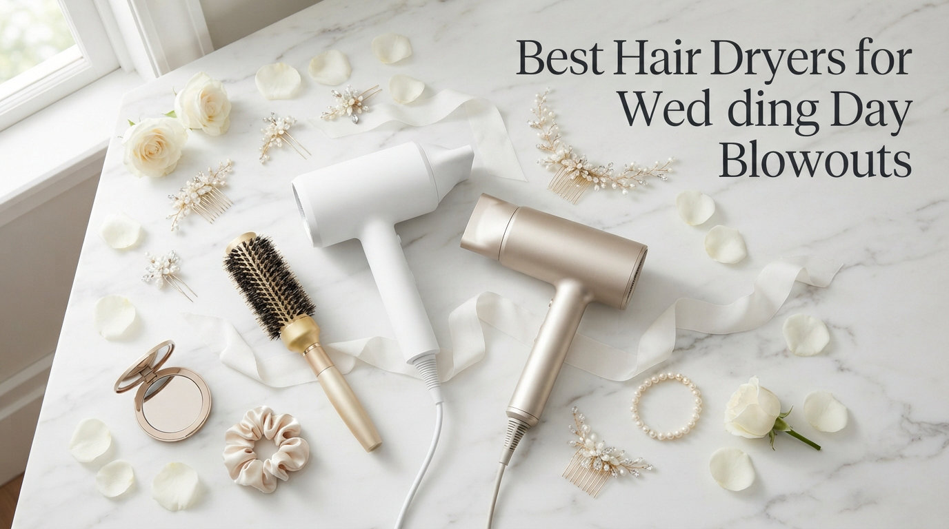 Best Hair Dryers for Wedding Day Blowouts