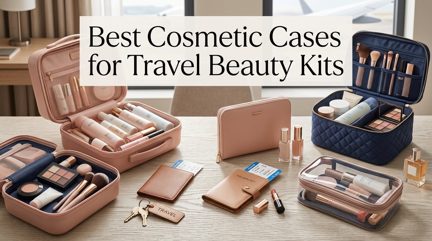 Best Cosmetic Cases for Travel Beauty Kits