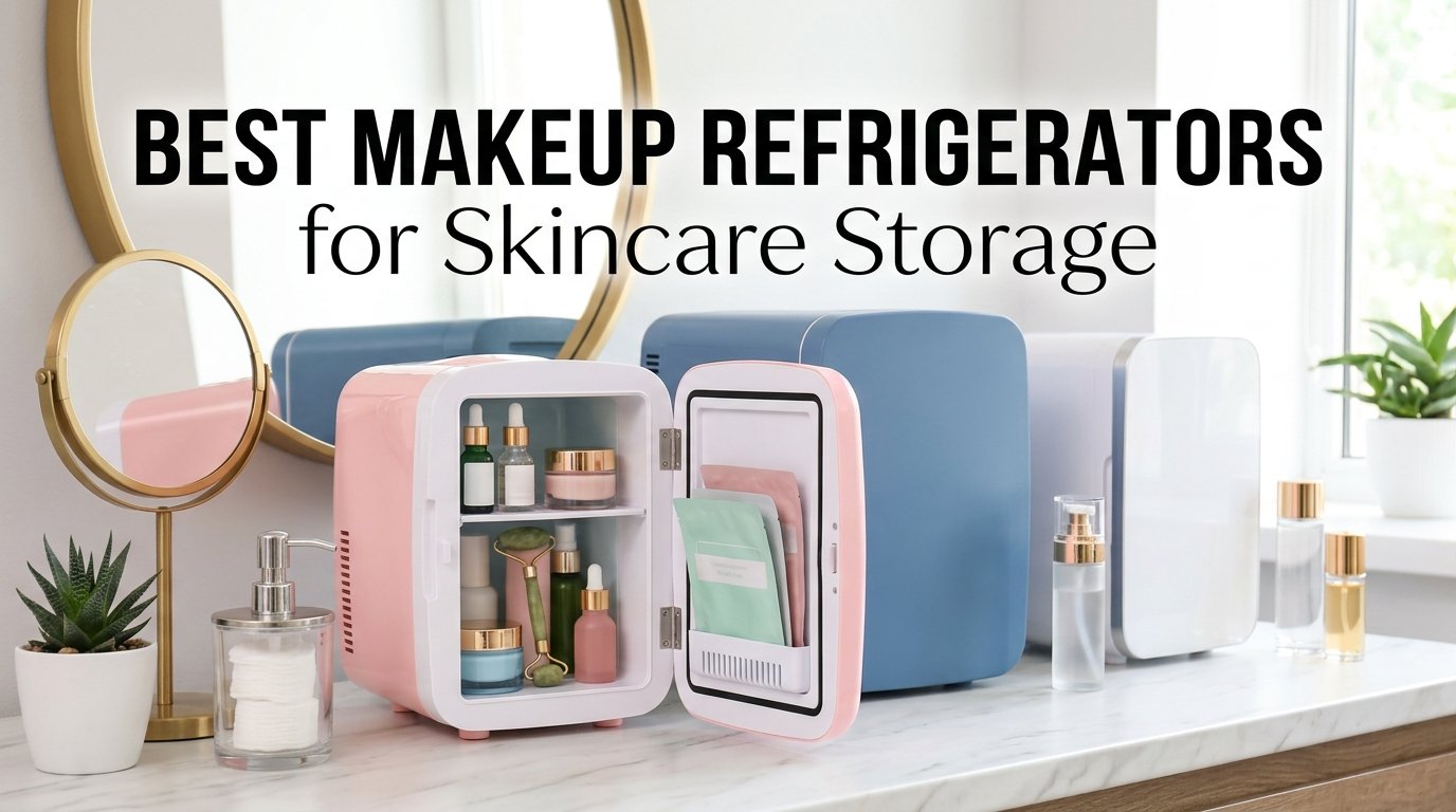 Best Makeup Refrigerators for Skincare Storage