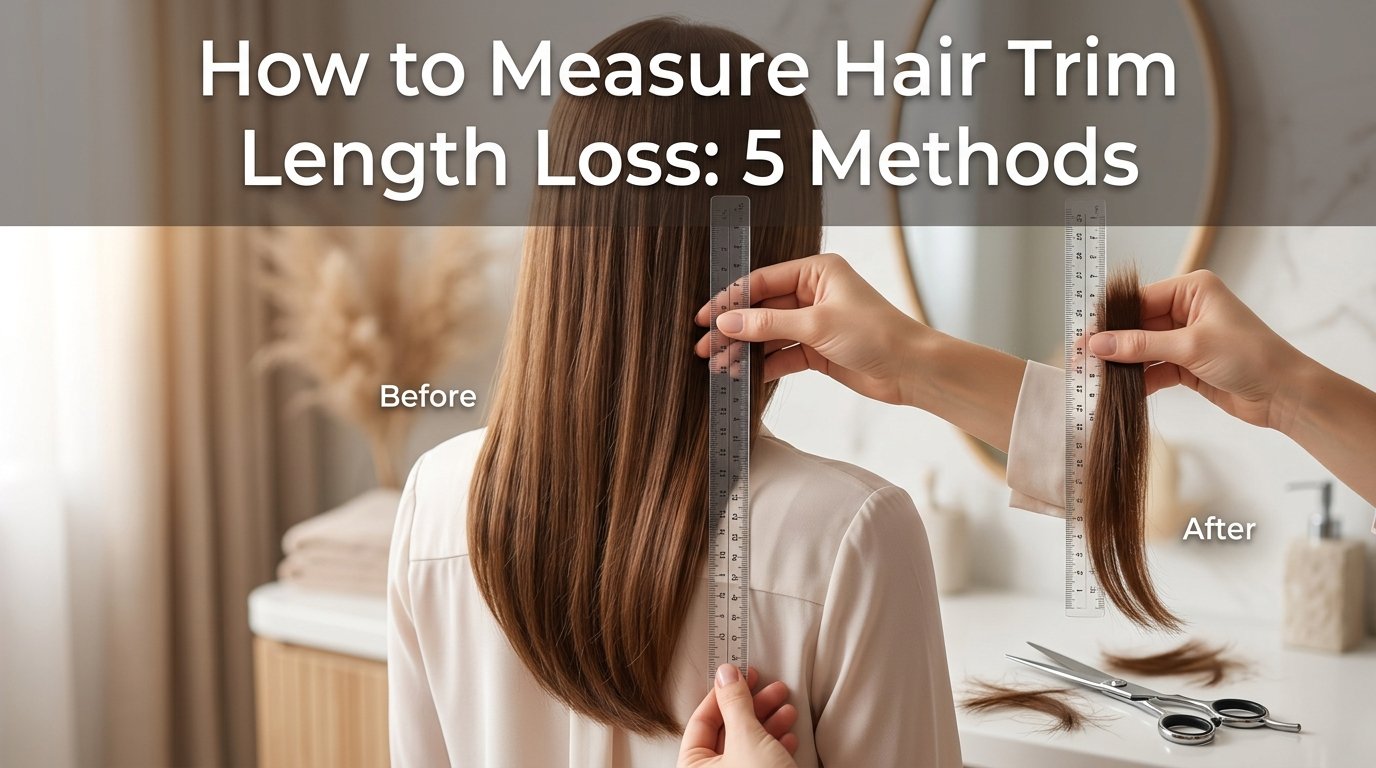 How to tell how much length you actually lose in a trim
