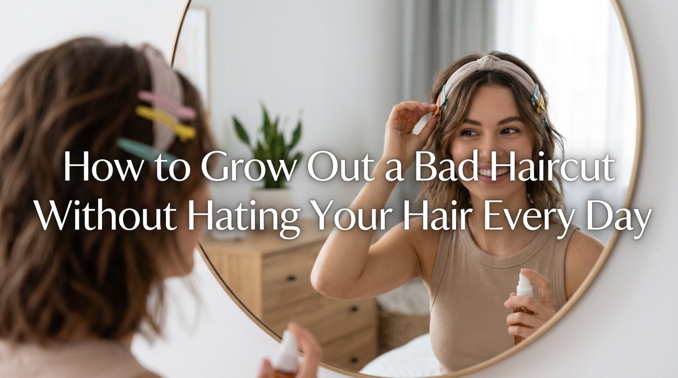 How to grow out a bad haircut without hating your hair every day