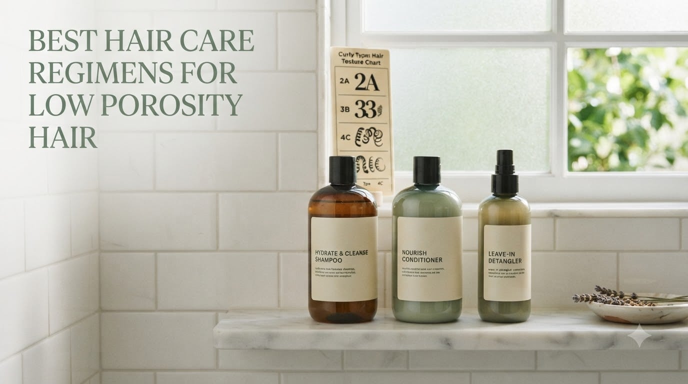 Best Hair Care Regimens for Low Porosity Hair