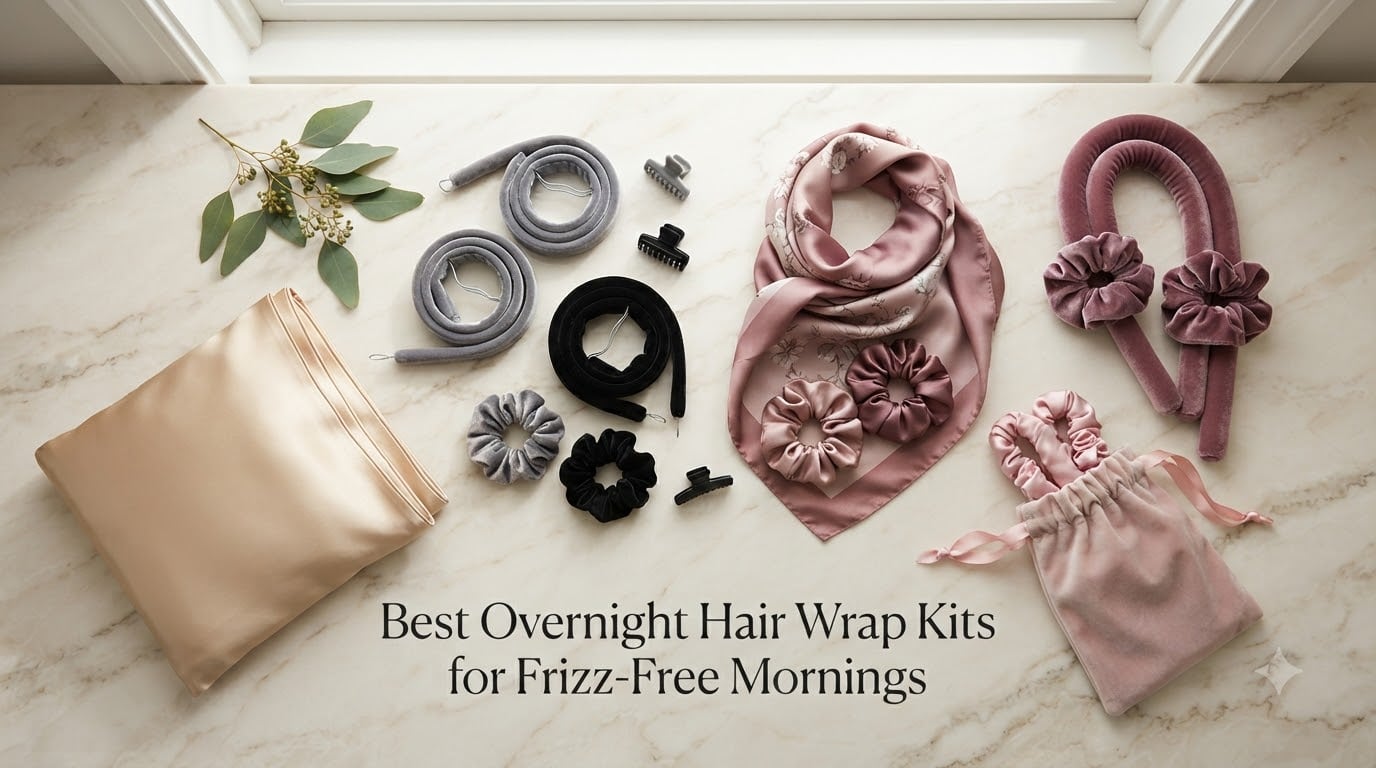 Best Overnight Hair Wrap Kits for Frizz-Free Mornings