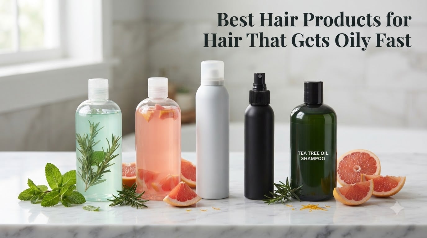 Best Hair Products for Hair That Gets Oily Fast