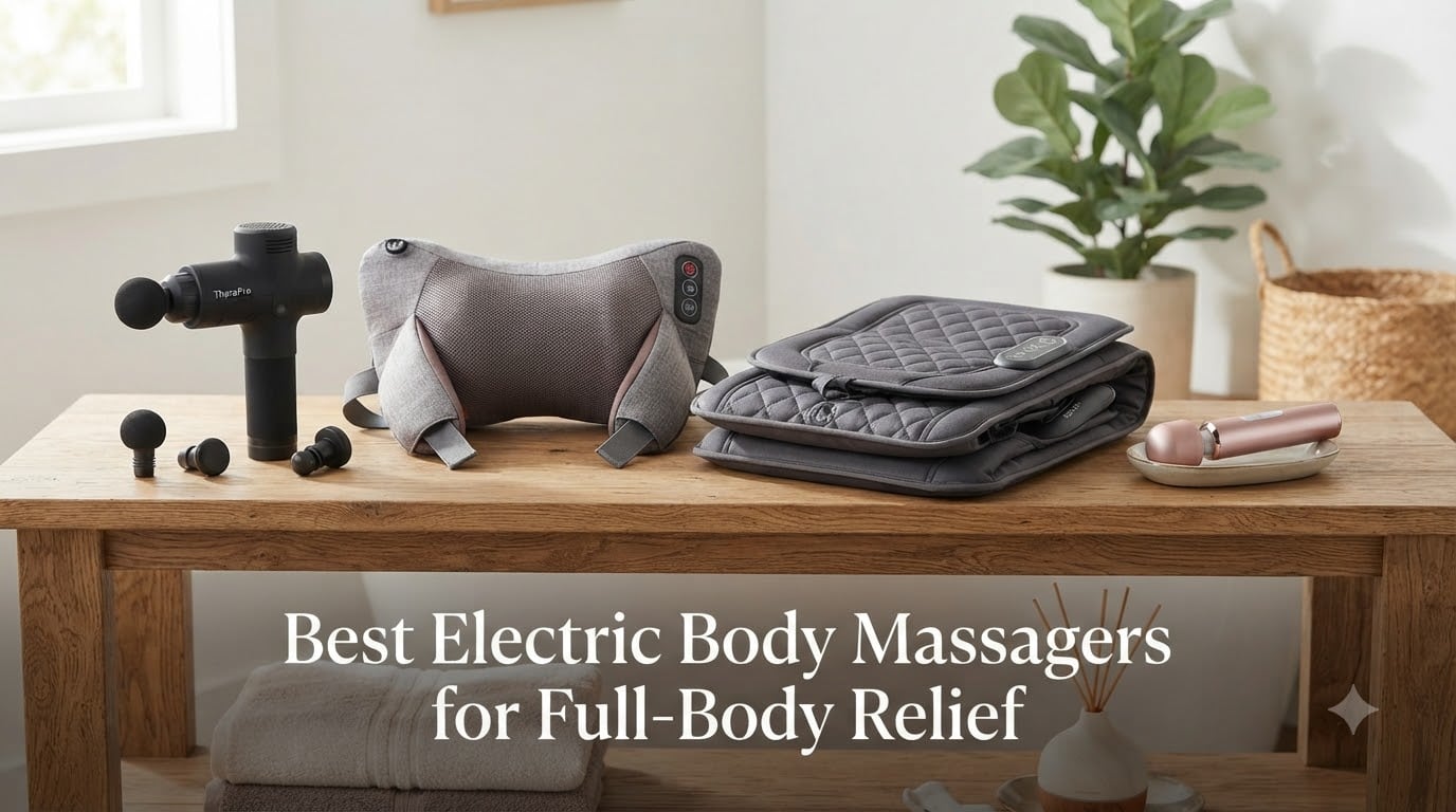 Best Electric Body Massagers for Full-Body Relief