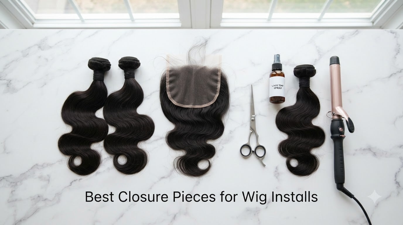 Best Closure Pieces for Wig Installs