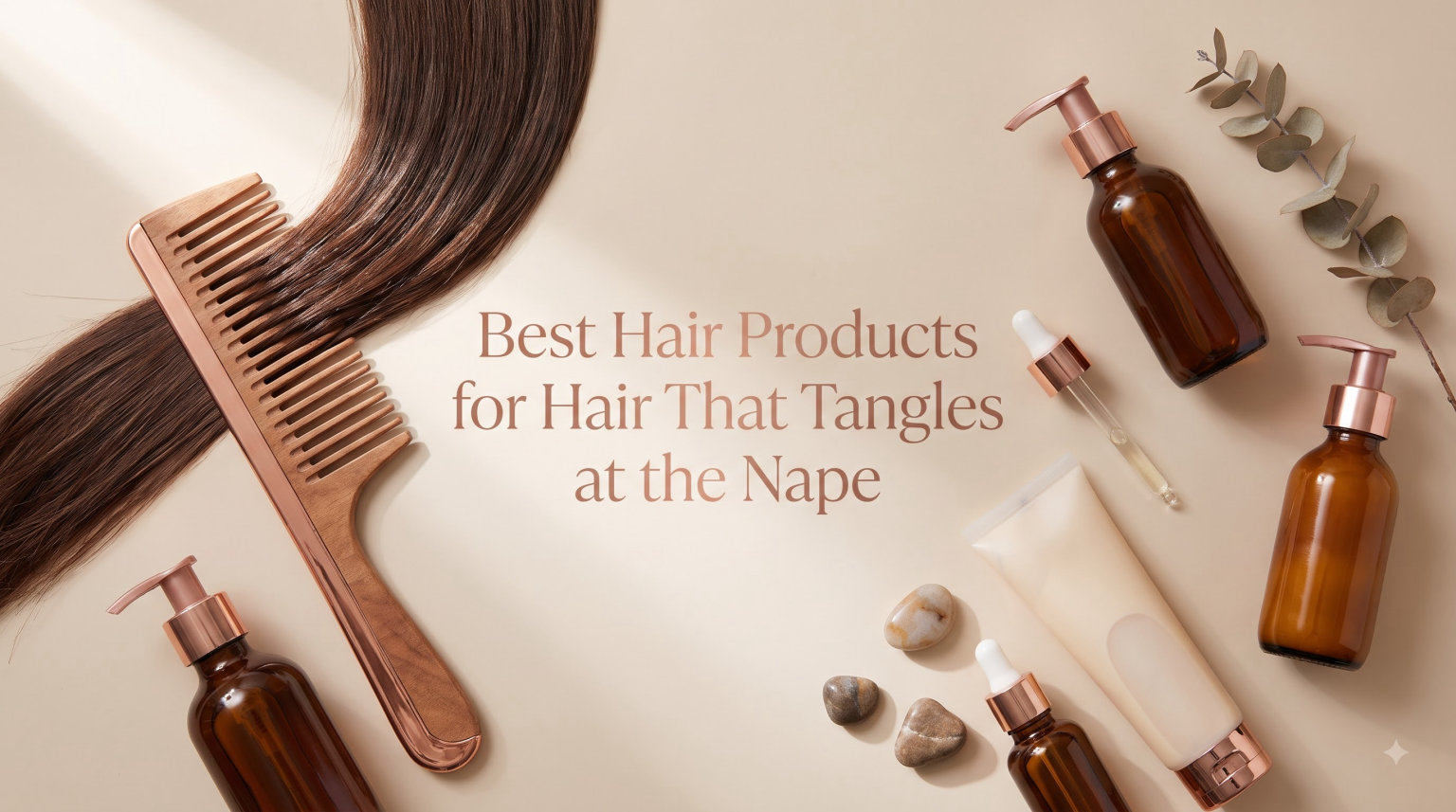 Best Hair Products for Hair That Tangles at the Nape