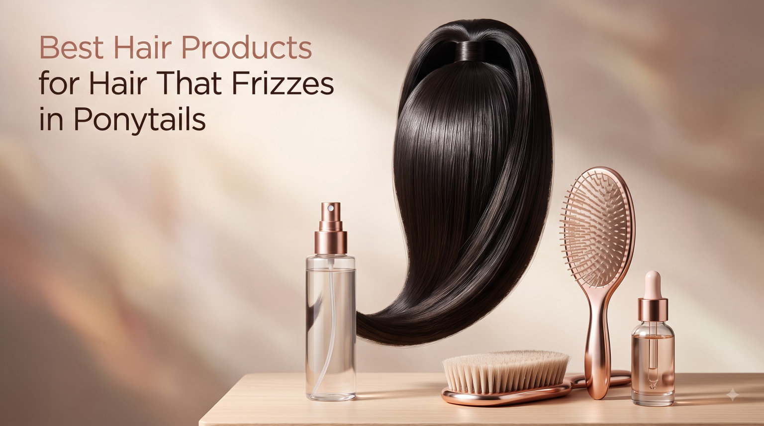 Best Hair Products for Hair That Frizzes in Ponytails