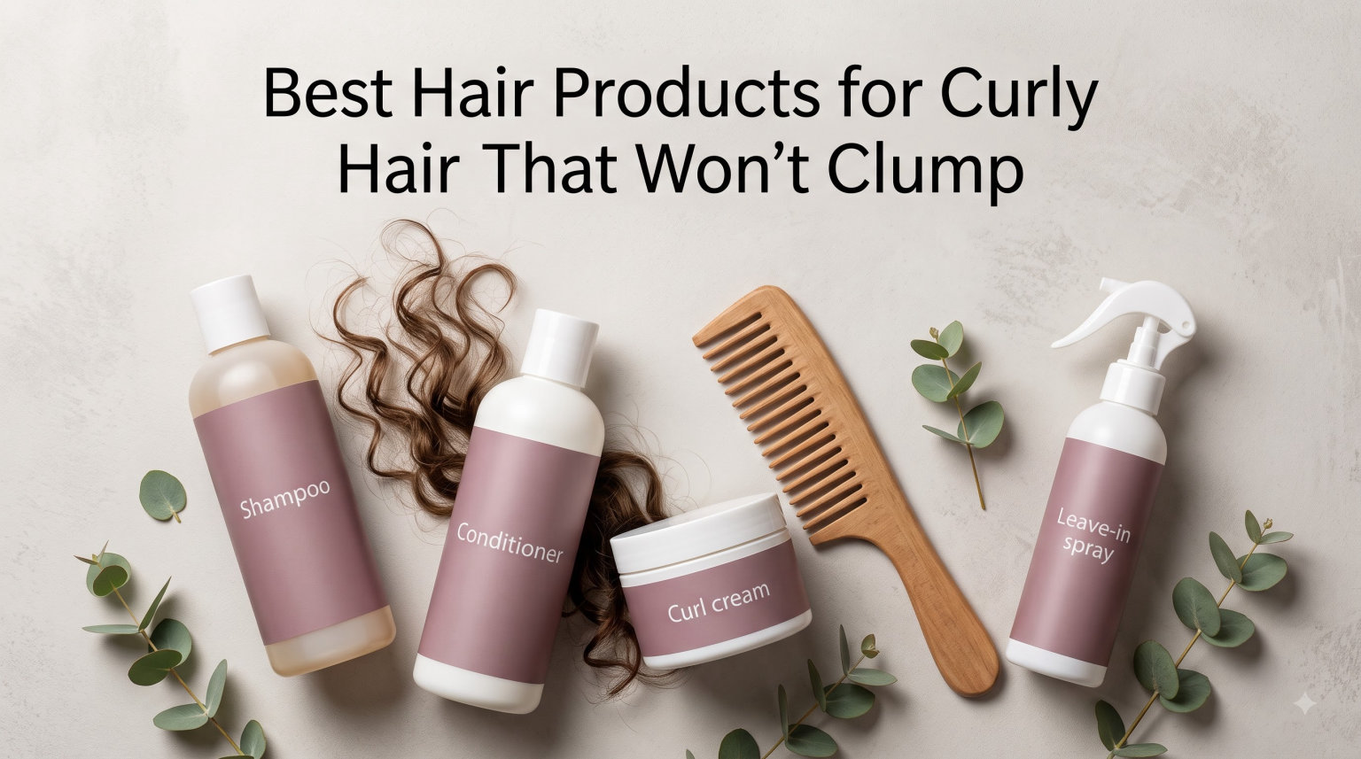 Best Hair Products for Curly Hair That Won't Clump