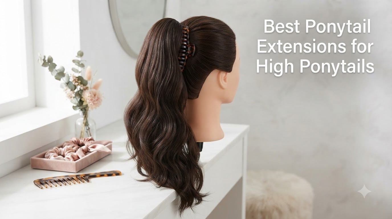Best Ponytail Extensions for High Ponytails