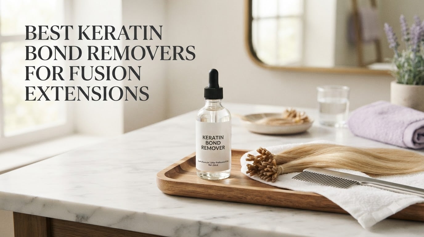 Best Keratin Bond Removers for Fusion Extensions