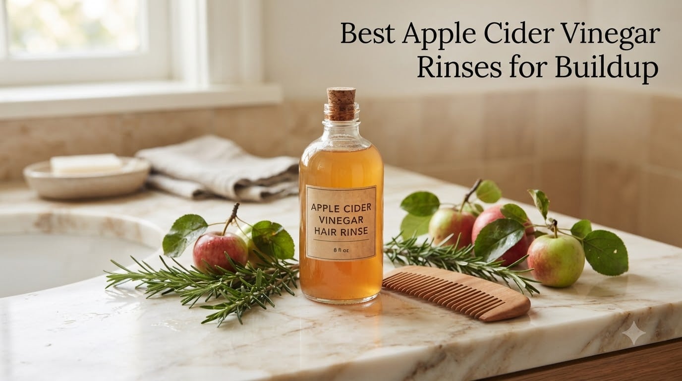 Best Apple Cider Vinegar Rinses for Buildup