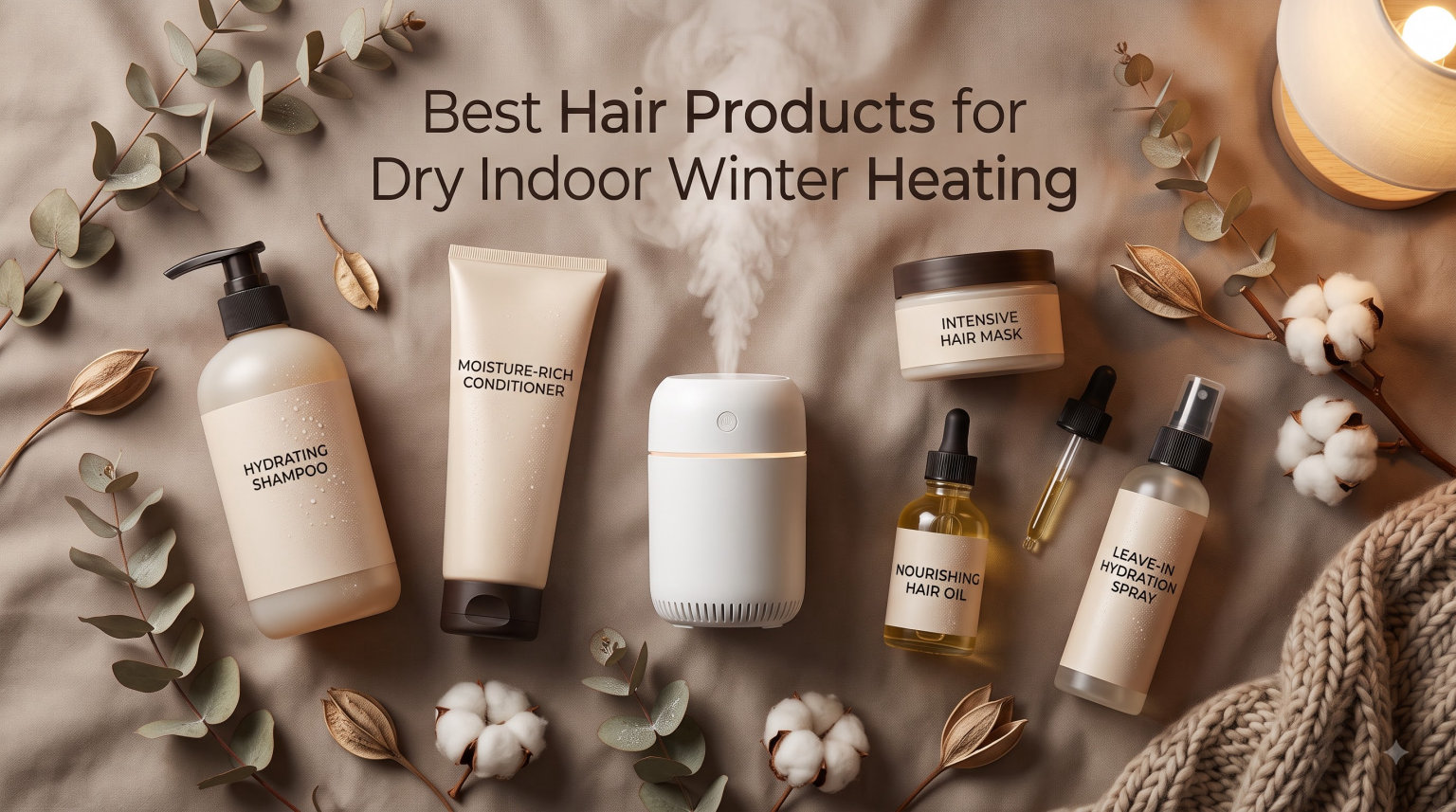 Best Hair Products for Dry Indoor Winter Heating