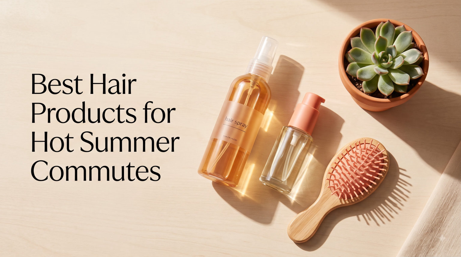 Best Hair Products for Hot Summer Commutes