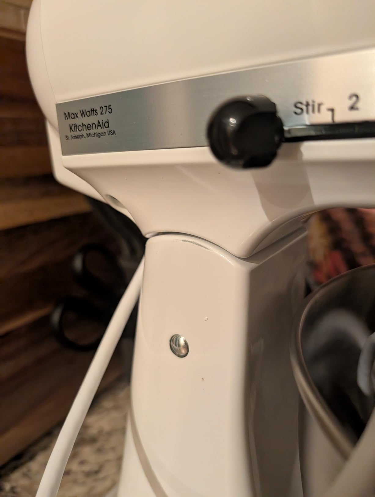 KitchenAid Classic Series 4.5 Quart Tilt-Head Stand Mixer K45SS, White | 10 Speeds, Durable Metal construction, 59 Touchpoints for Thorough Mixing, Compatible with KitchenAid Attachments customer photo 1