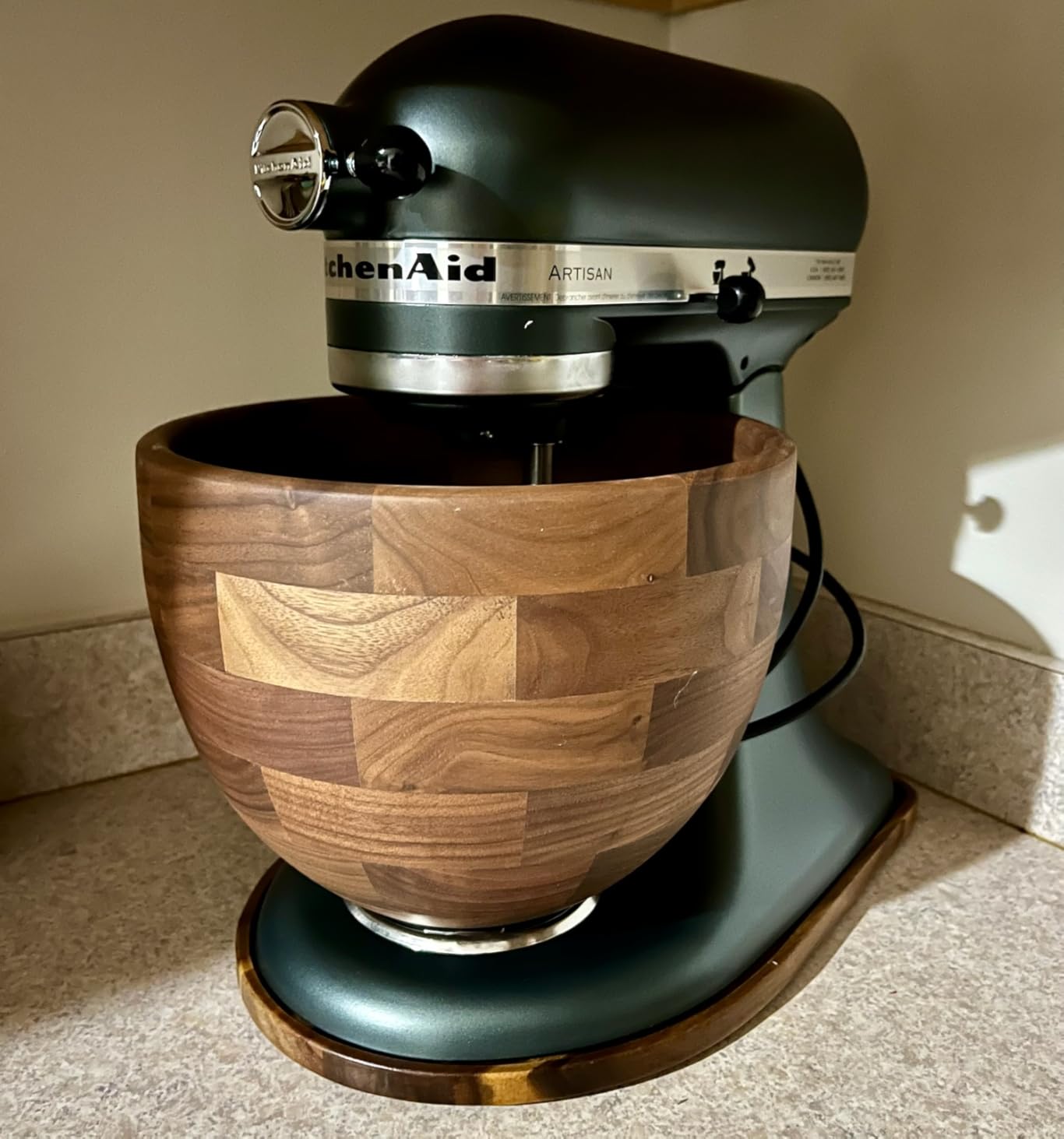 KitchenAid Artisan 5-Qt Tilt Head Stand Mixer KSM150PS, Almond Cream customer photo 1