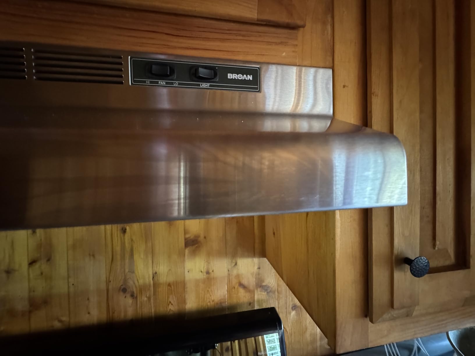 Broan-NuTone Ductless Range Hood with Lights, 30-Inch, White, 413001 | Under Cabinet Exhaust Fan for Kitchen Ventilation customer photo 1