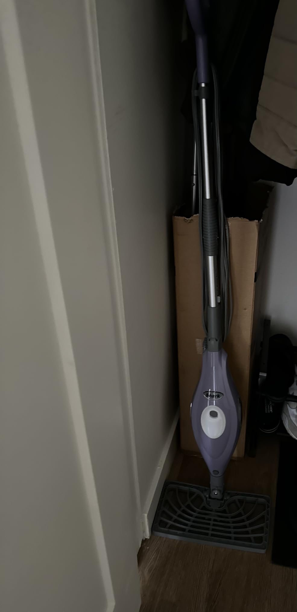Shark Steam Pocket Mop with 2 Washable Double-sided Pads, Purple, S3501 | Lightweight, 2 Machine Washable Double-Sided Microfiber Pads, Swivel Steering customer photo 2