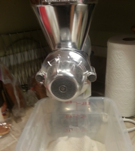 KitchenAid KGM All Metal Grain Mill Attachment for KitchenAid Stand Mixers | Fits any household KitchenAid Stand Mixer, 12 Grind Levels, Easily Grind a Variety of Grains, included Cleaning brush customer photo 2