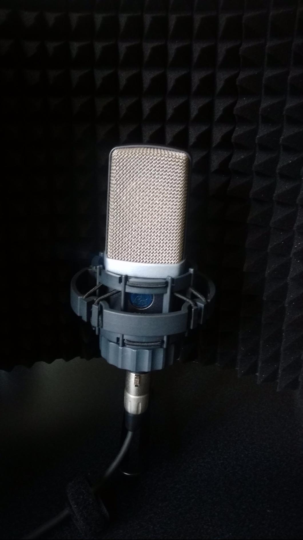 AKG Pro Audio C214 Studio Grade Professional Large Diaphragm, Single Capsule, Vocal and Instrument Condenser Microphone with Rugged Aluminum Carrying Case. XLR Connector. customer photo 2