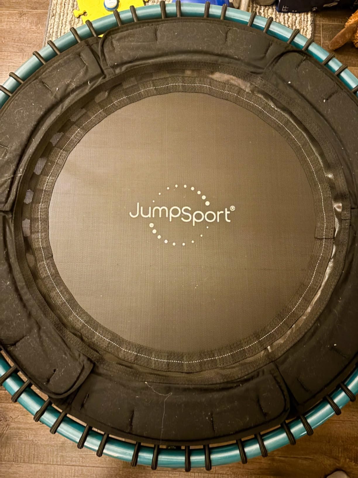 JumpSport Workout Rebounder for Adults, Mini Fitness Trampoline customer photo 2
