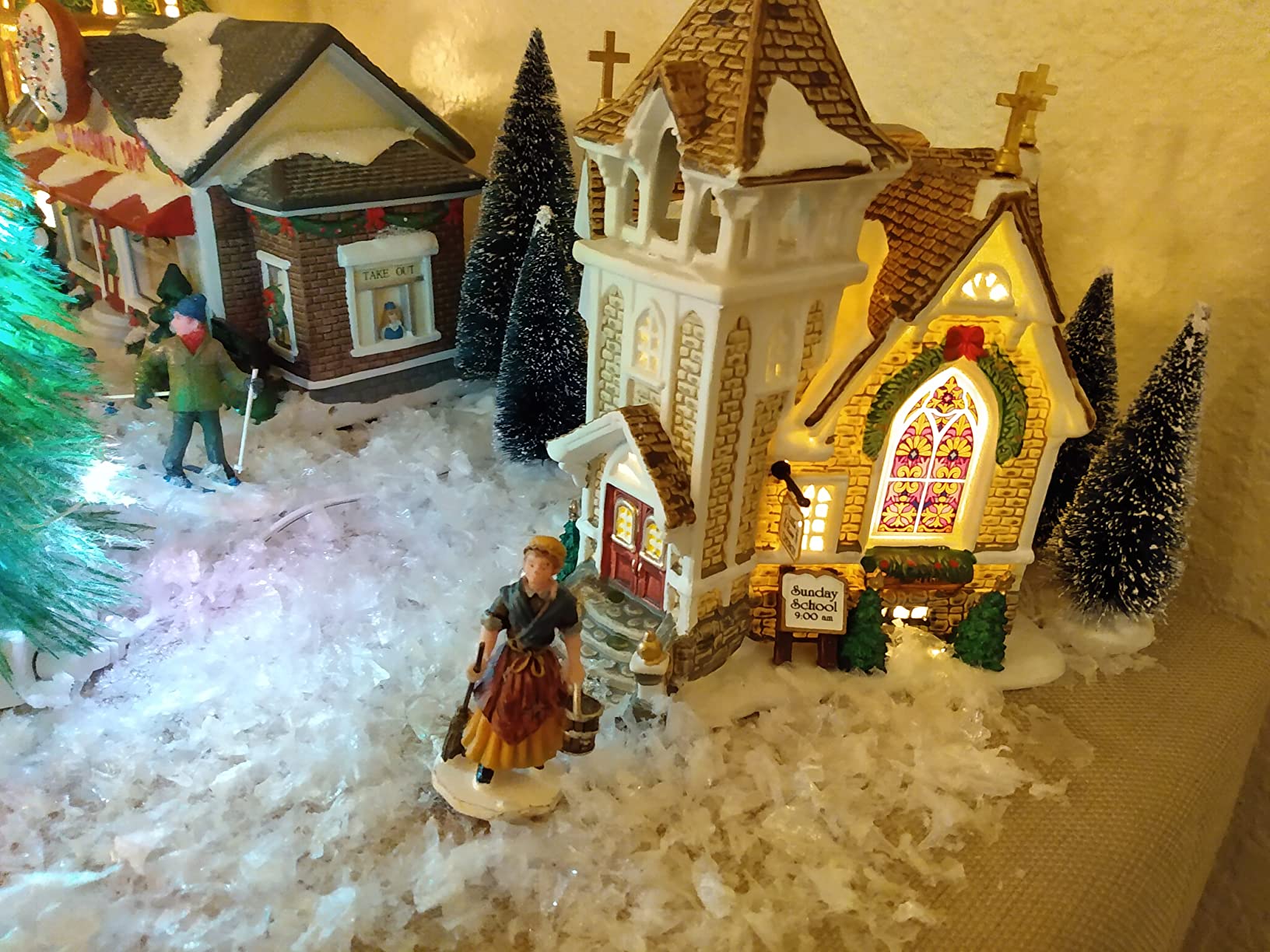 Lemax Christmas Village Little River Church Battery Operated Led - 45069 customer photo 1