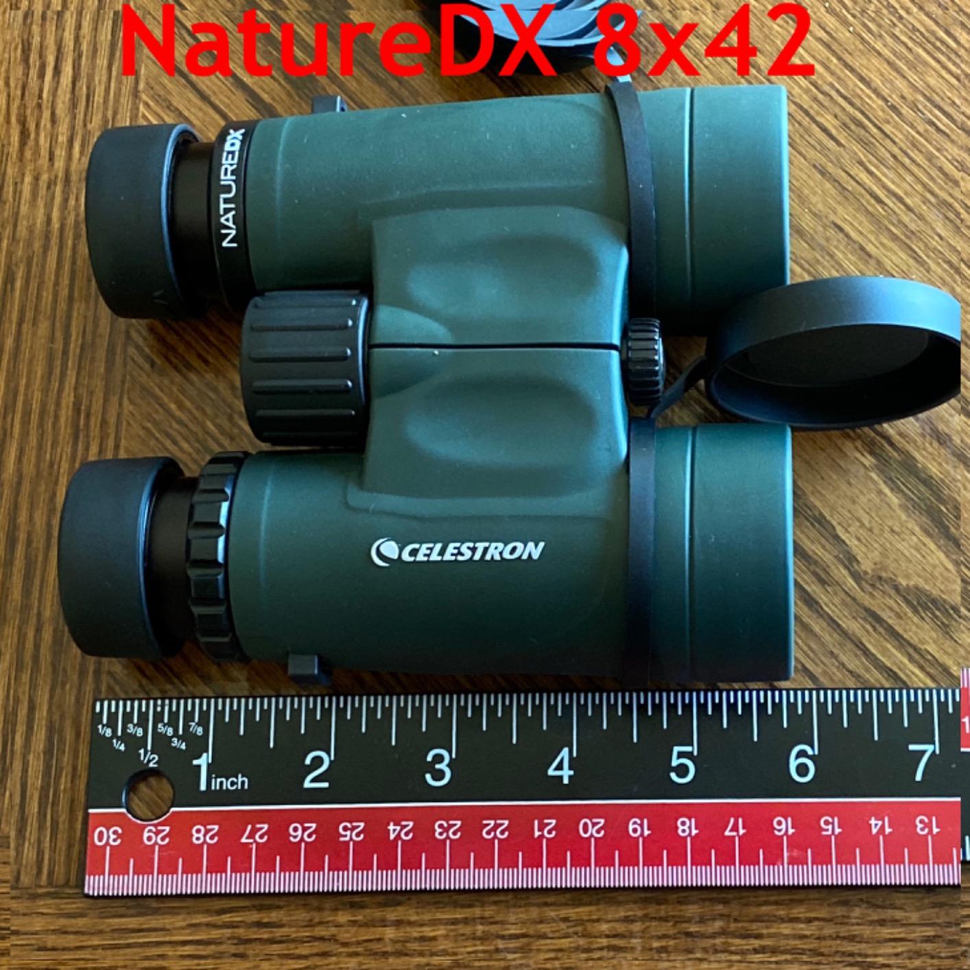 Celestron Nature DX 8x42 Waterproof Binoculars for Bird Watching & Outdoors | Phase-Coated BaK-4 Prisms, Bright Fully Multi-Coated Optics, 42mm Objective Lenses, Durable Rubber Armor customer photo 2