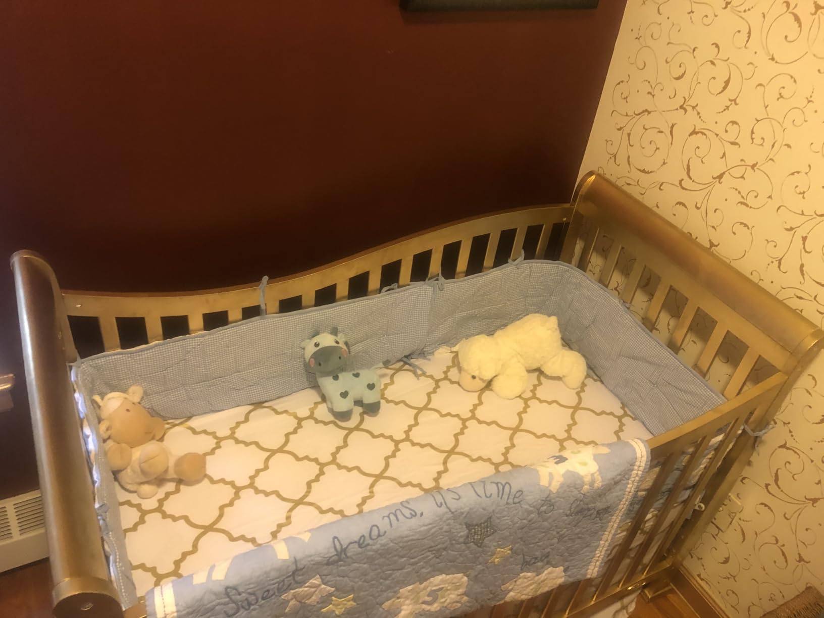 Dream On Me Violet 7-in-1 Convertible Life Style Crib in White, Greenguard Gold Certified, 4 Mattress Height Settings, Made of Sustainable New Zealand Pinewood, BSA Verified, ASTM & CPSC Compliant customer photo 2