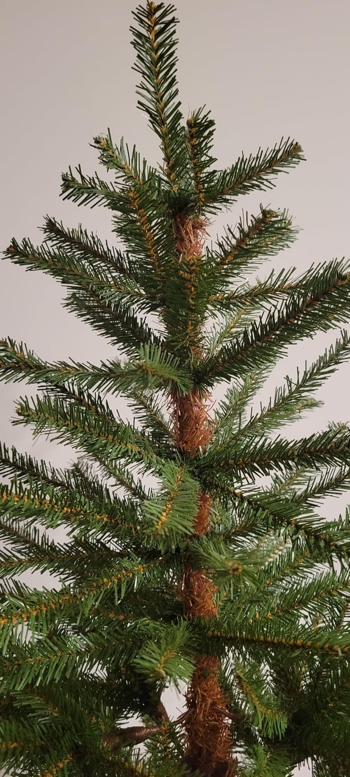 National Tree Company 5ft Unlit Hickory Cedar Artificial Christmas Tree | 371 Tips, Metal Plate Base, Green customer photo 2