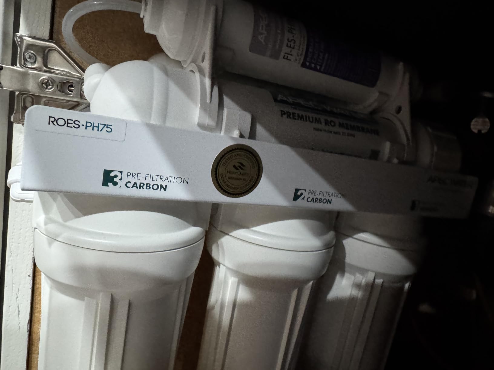 APEC Water ROES-PH75, 6-Stage Under Sink RO System, Alkaline, 75 GPD customer photo 2