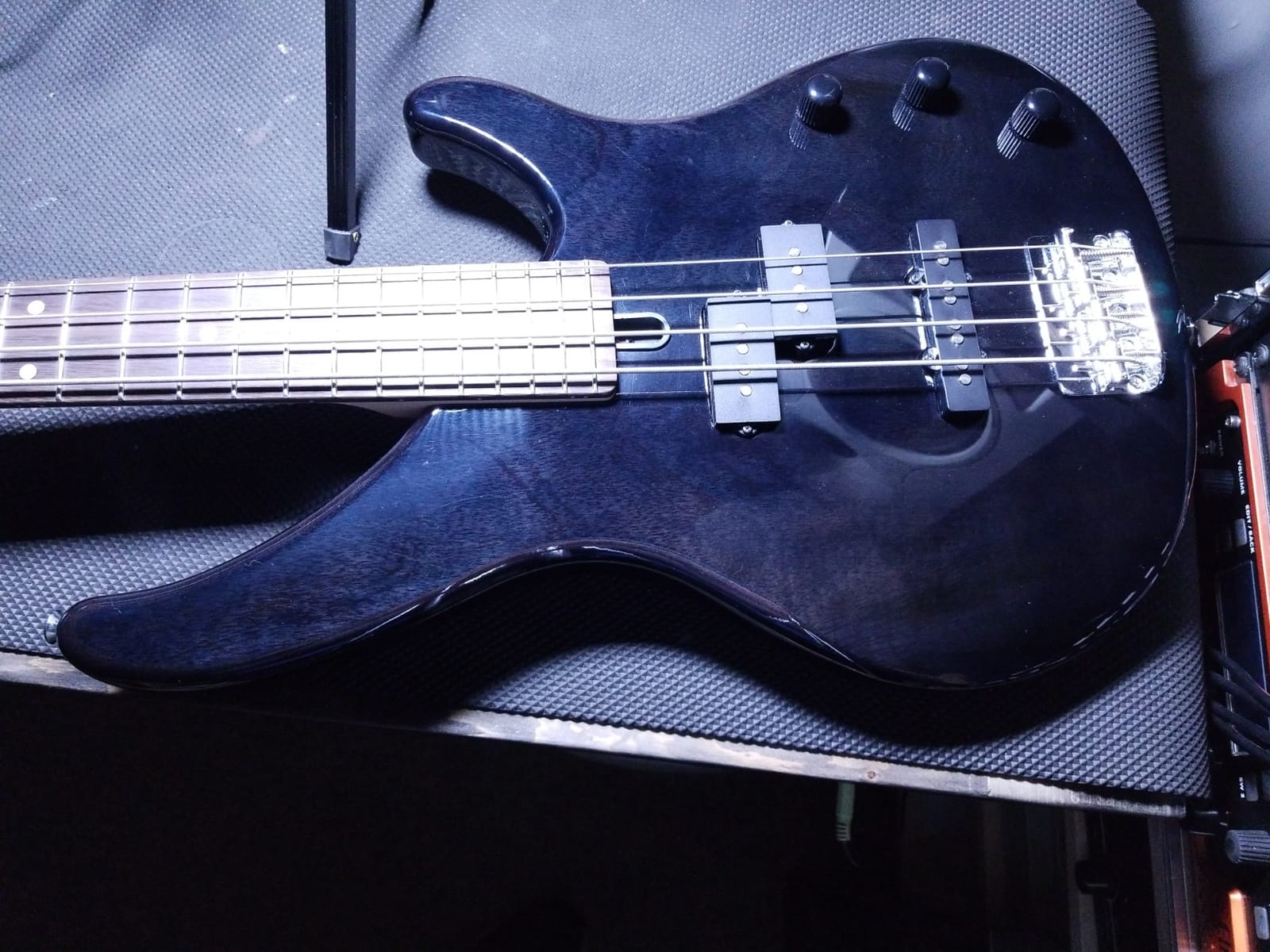 Yamaha TRBX174 BL 4-String Electric Bass Guitar customer photo 2