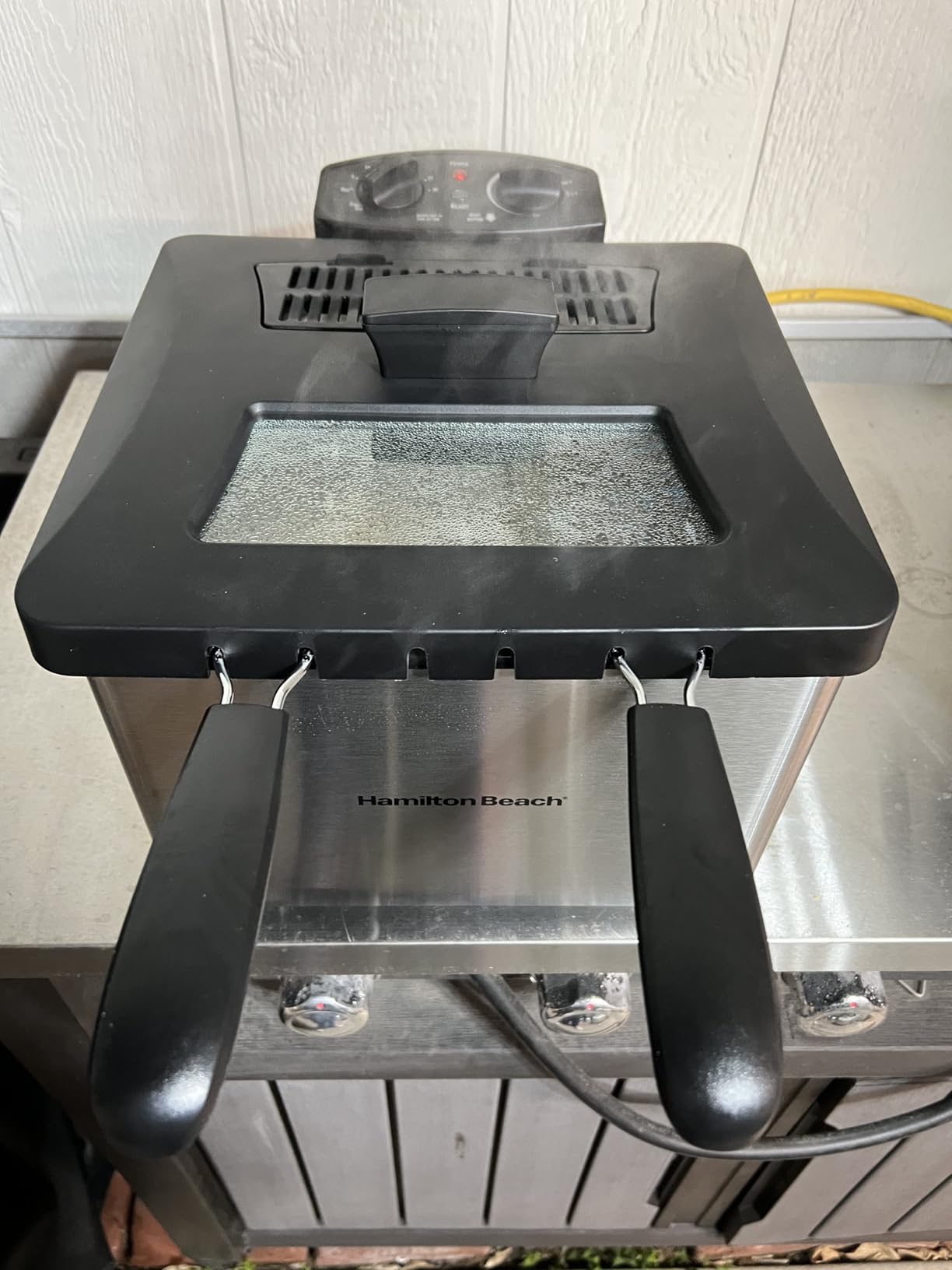 Hamilton Beach Professional Style Electric Deep Fryer With 2 Baskets | 4.5 Liter / 19 Cup | 1800 Watts | Stainless Steel | 35036 customer photo 2