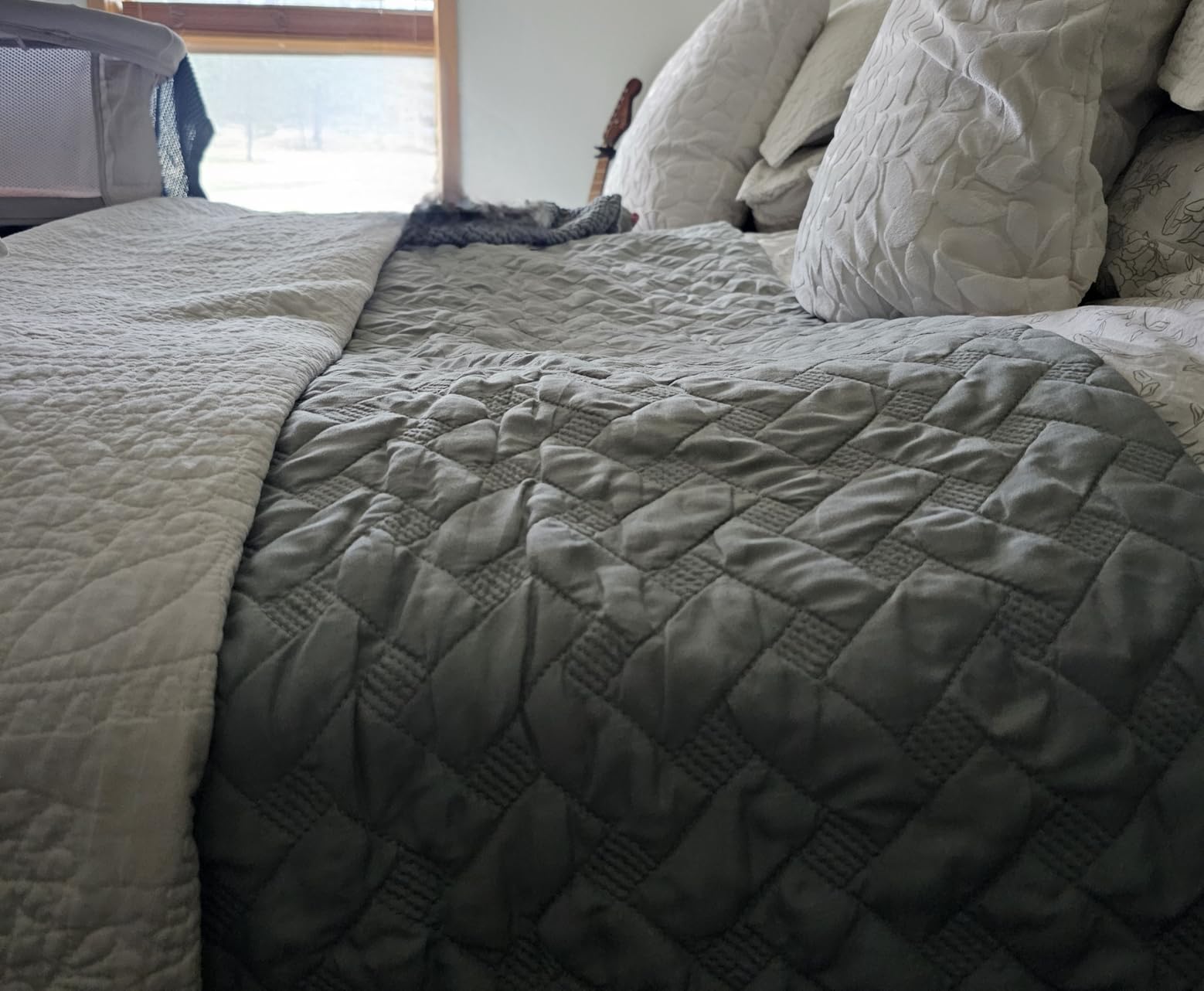 Pure Green Natural Latex Mattress Topper - Firm - 3 Inch - Queen Size (GOLS Certified Organic) customer photo 1