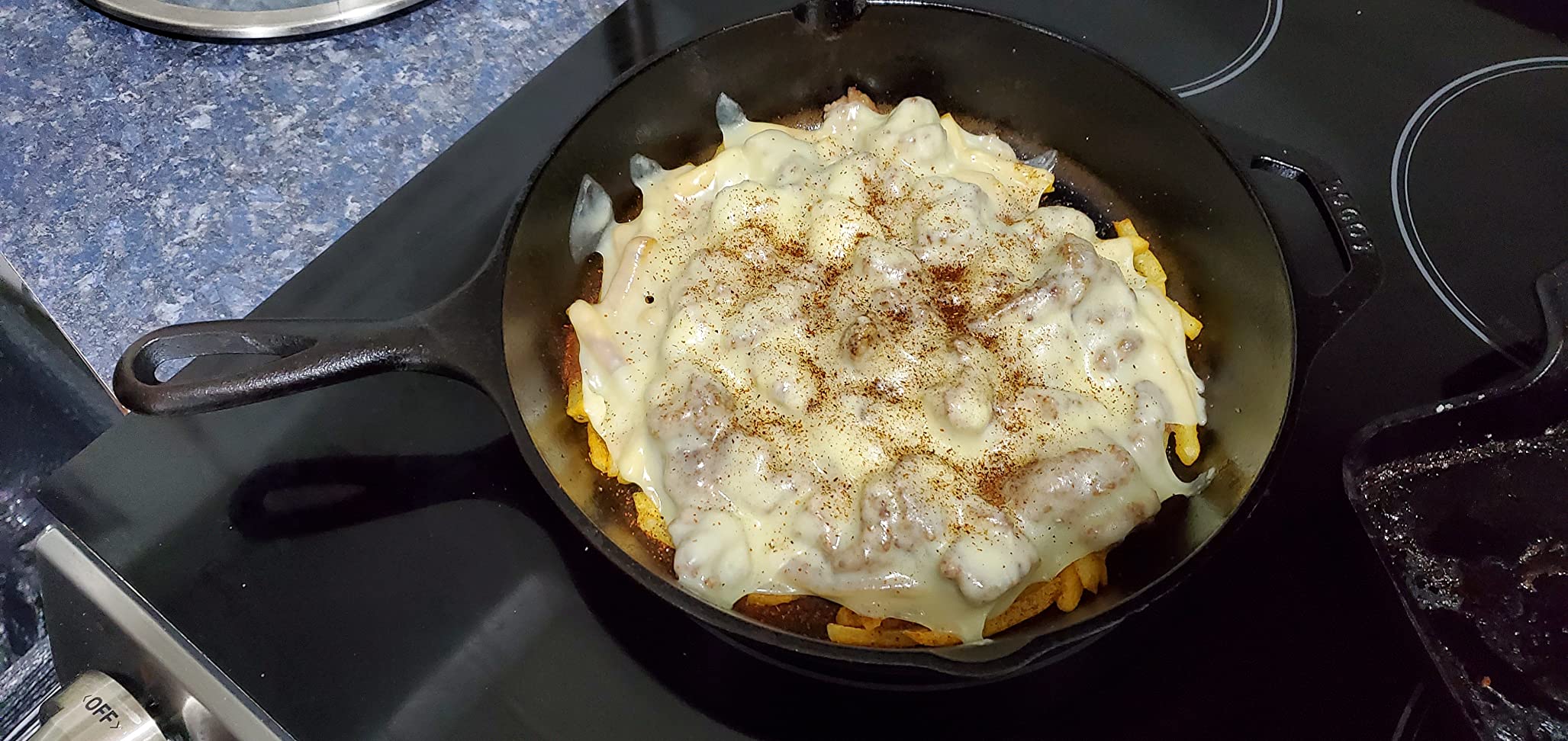 Lodge Pre-Seasoned Cast Iron Skillet with Hot Handle Holder, 10.25 Inches customer photo 2