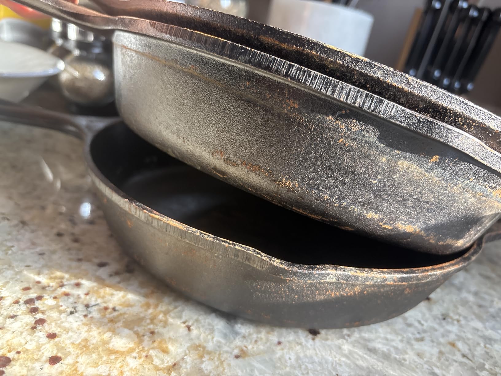 Lodge Cast Iron 7-Piece Set, PFAS-Free Pre-Seasoned Kitchen Essentials | PFAS-Free Cast Iron Set Includes Skillets, Griddle & Dutch Oven for Non-Toxic Everyday Cooking, Made in USA customer photo 2