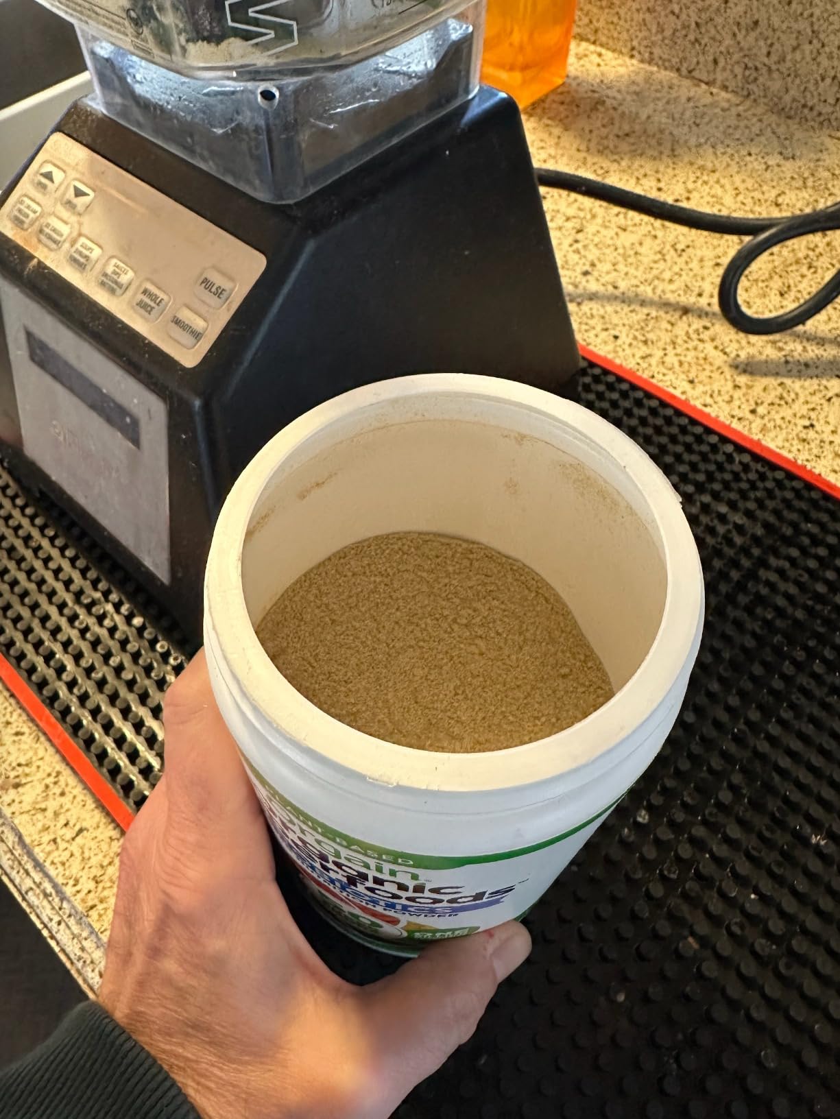 Orgain Organic Greens Powder + 50 Superfoods, Original - 1 Billion Probiotics for Digestive Health, Antioxidants, Vegan, Plant-Based, Gluten-Free, Non-GMO, Green Juice & Smoothie Drink Mix - 0.62lb customer photo 2