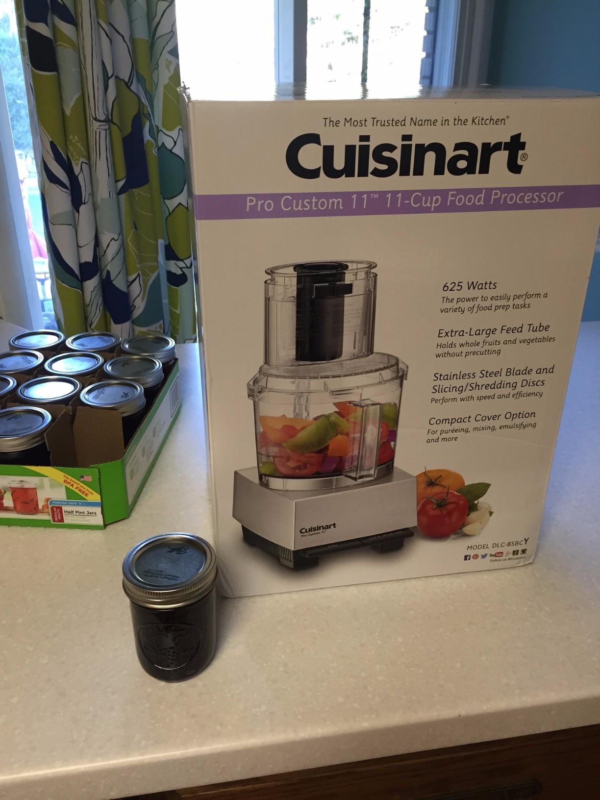 Cuisinart Food Processor, Dishwasher Safe 11-Cup Food Processor with Slicing & Shredding Discs, Cuisinart Pro Custom 11 Stainless Steel Electric Chopper & Kitchen Food Processor, Chrome, DLC-8SBCYP1 customer photo 2