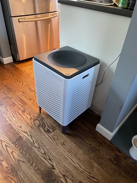 COWAY Air Purifier for Large Room Whole Home Up to 3,120ft², HEPA Filter for Smoke, Allergies, Pet Dander, Odor, App-Enabled, AQI, Smart Mode, Timer, 5yr Warranty, Airmega 400S White customer photo 2