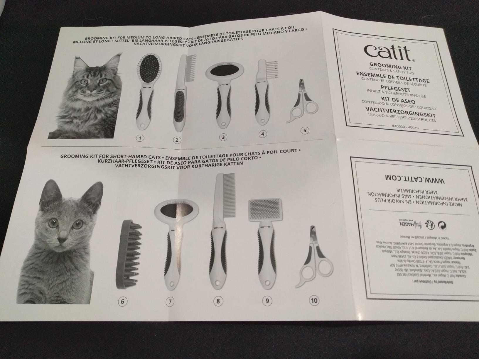 Catit Senses 2.0 Long Hair Cat Grooming Kit customer photo 2