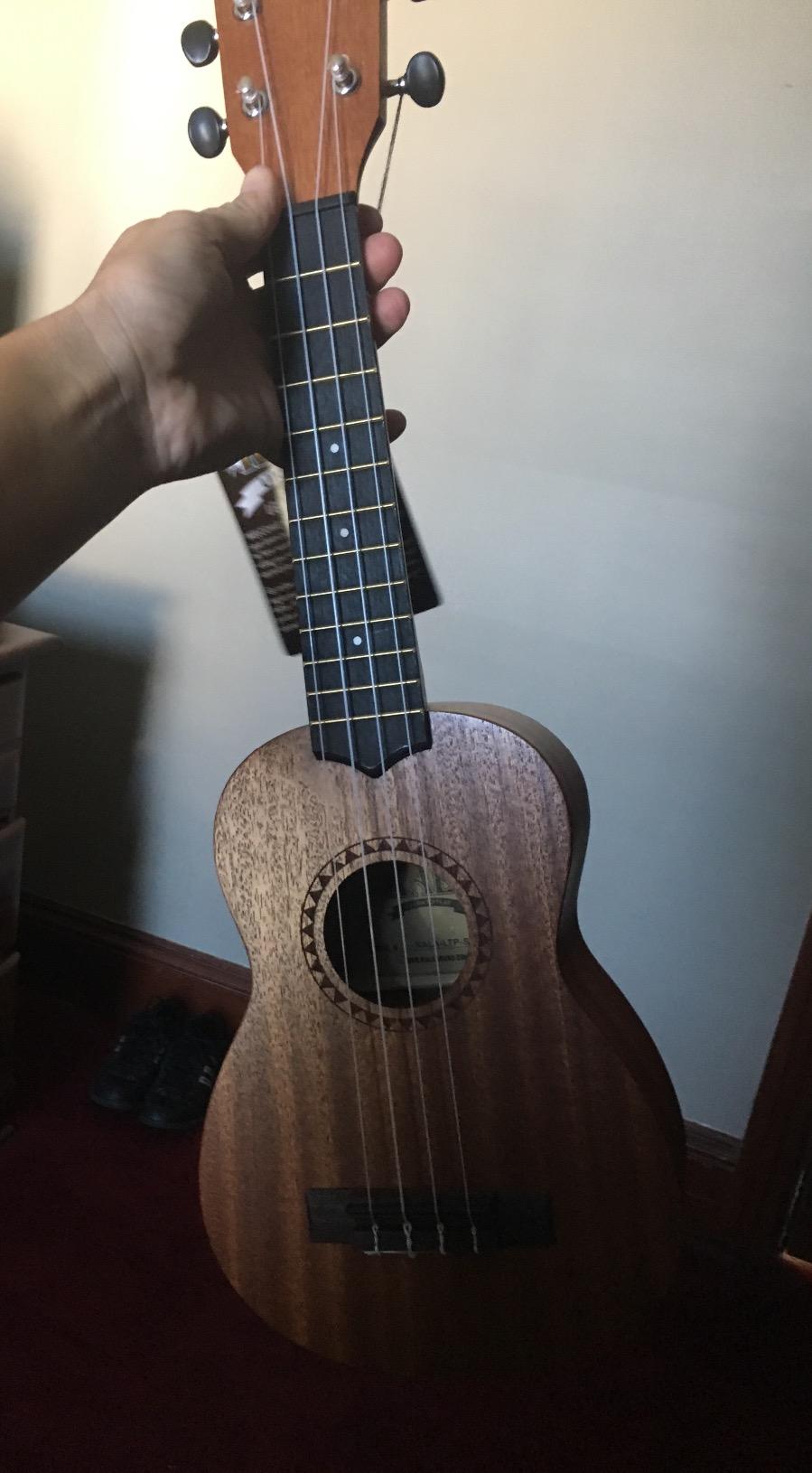 Kala LTP-S Learn-to-Play Mahogany Soprano Ukulele Starter Kit | Satin Mahogany, Includes online lessons, tuner app, and booklet customer photo 2
