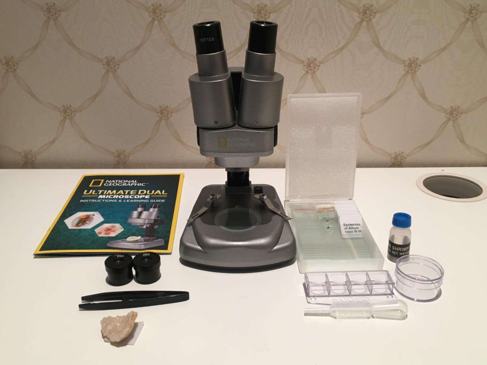 National Geographic Dual LED Microscope Science Kit for Kids Ages 8-12 customer photo 1